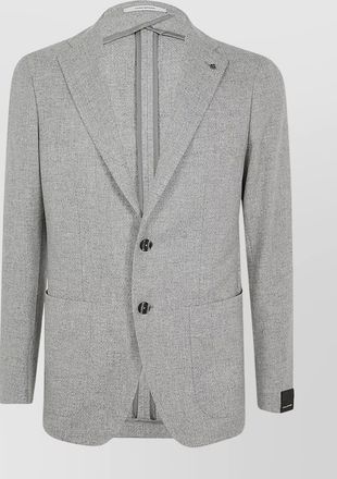 Tagliatore single-breasted jacket with notch lapel and pockets