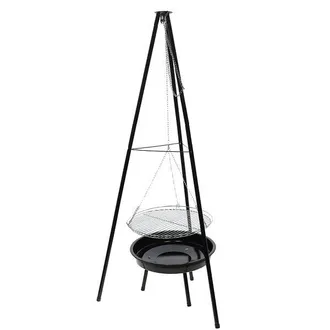 Esschert Design Petromax Brasero De Hierro Con Tr&iacute;pode Negro 157 Cm