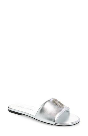 Marc Jacobs The Snapshot Slide in Silver at Nordstrom, Size 11Us