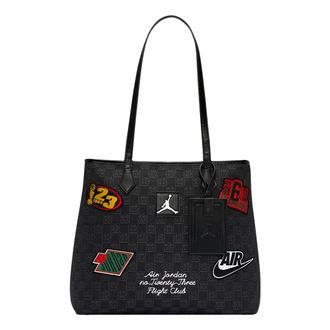 Nike Jordan Monogram 17L Tote Bag Black IQ3692-010
