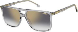 Carrera 366/S Zonnebril - Heren - Accessoires - Grijs - Maat: 59 MM Zijde