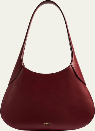 Khaite Joan Small Leather Hobo Bag