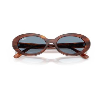 Ray-Ban Rb 2223 Zonnebrillen - Dames - Zonnebrillen - Bruin - 54 MM - Nylon - Accessoires