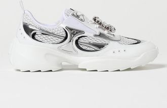 Roger Vivier Sneakers Roger Vivier in pelle e mesh con fibbia gioiello