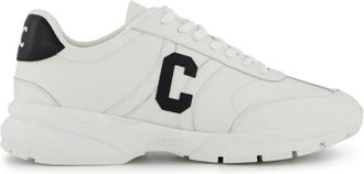 Celine Low Laceup Sneakers - Heren - Sneakers - Wit - 42 EU - Leer - Schoenen