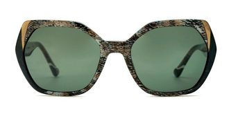 Etnia Barcelona Martinique Sun GDBK Womens Sunglasses Black Size 56