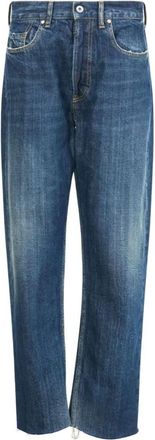 Maison Margiela Blue Straight-Leg Jeans