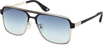 BMW BW0069-H 32P Mens Sunglasses Gold Size 59