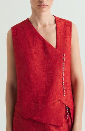 Scalpers Jac Asian Vest in Red at Nordstrom, Size X-Small