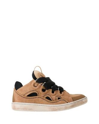 Lanvin Curb Canvas Sneakers in Orange at Nordstrom, Size 39 Eu