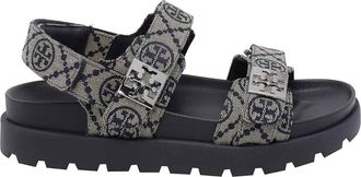 Tory Burch T monogram sport sandals