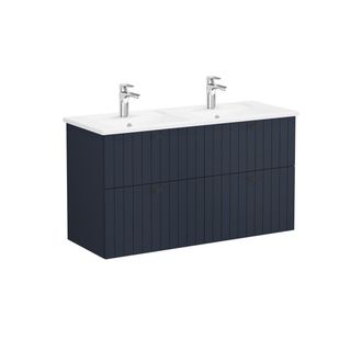 Vitra Mueble De Ba&ntilde;o Con Lavabo Root 120x67x46 Cm Azul Mate (rootg120bints)
