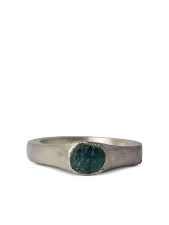 Parts Of Four Sistema sterling-silver grandidierite ring - unisex - Sterling Silver/Stone - 9