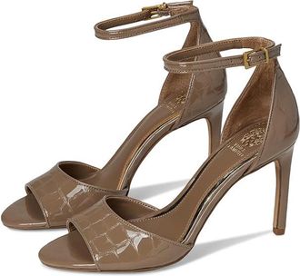 Vince Camuto Aliza Womens Sandals Taupe : 9.5 M, Leather/Rubber