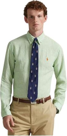 Polo Ralph Lauren Casual Overhemd - Heren - Casual Overhemden - Groen - M - Overhemden