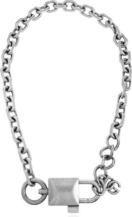 Dolce & Gabbana Collana in ottone - - Accessories - Uomo - Grigio - ONE SIZE
