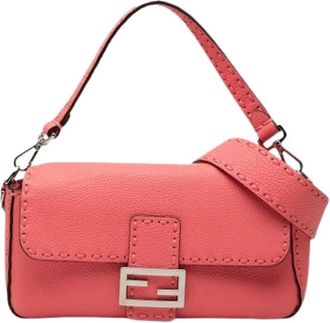 Fendi Pre-owned Mini Bags, female, Pink, Size: ONE SIZE Pre-owned Vintage Mini Bag
