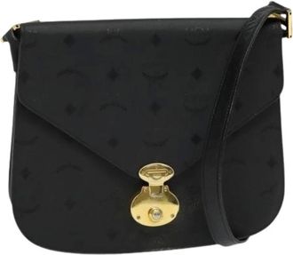 MCM Pre-owned Plastica shoulder-bags - - Pre-owned - Donna - Nero - ONE SIZE