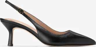 Cole Haan Womens Hansell Sling Back Pumps - Black Size 10.5