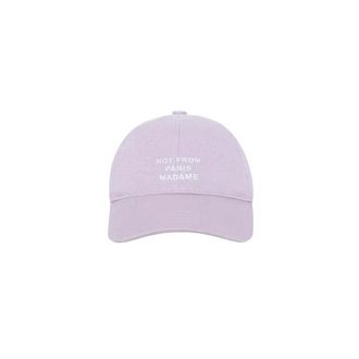 Dr&ocirc;le de Monsieur Caps, unisex, Purple, Size: ONE SIZE La Casquette Slogan