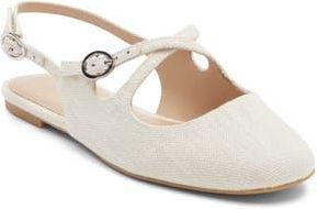 Stuart Weitzman Clover Slingback Mule in Natural at Nordstrom Rack, Size 10.5