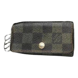 Louis Vuitton Pre-owned Accessories, female, Brown, Size: ONE SIZE Pre-owned Leather Key-holder