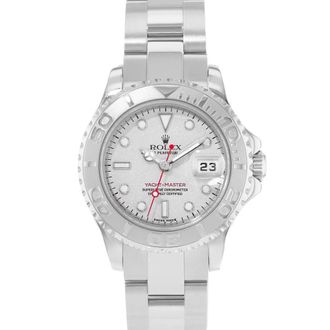 Rolex Pre-owned Rolex Yacht-Master 29 Automatic Chronometer Silver Dial Ladies Watch 169622 SSO