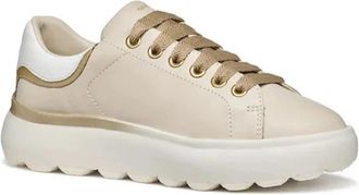 Geox Spherica Ec 4.1 Sneakers - Dames - Sneakers - Beige - 41 EU - Schoenen