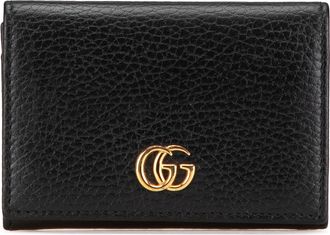 Gucci Pre-owned Womens Compact Leather Wallet - Black - One Size