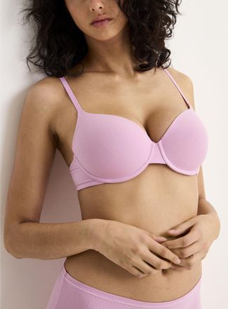 Miiyu Womens Hydra ribbed plunge bra