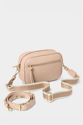 Katie Loxton Hallie Crossbody Bag in Nude Pink at Nordstrom