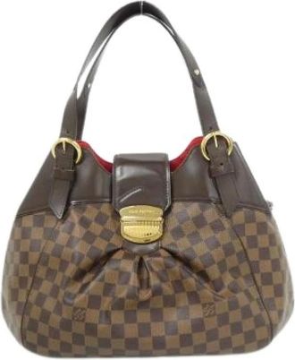 Louis Vuitton Pre-owned Borsa a Spalla Sistina in Tela Rivestita - - Pre-owned - Donna - Marrone - ONE SIZE
