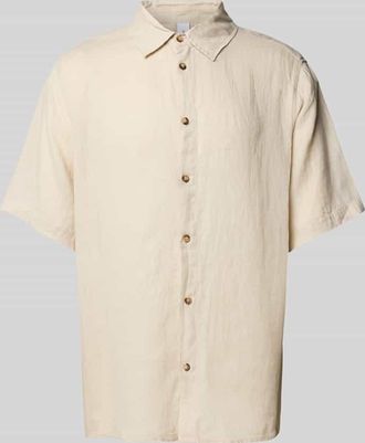 Mazine Freizeithemd aus Leinen mit Knopfleiste in Offwhite, Gr&ouml;&szlig;e S