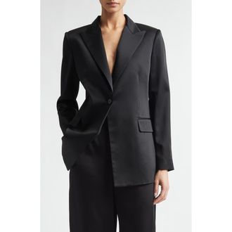 Nellie Partow Bow Jacket in Black at Nordstrom, Size 2