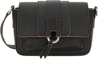 Hogan H01X Flap Bag - Dames - Schoudertassen - Zwart - ONE Size - Katoen - Tassen