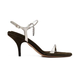 Chlo&eacute; Dames, Schoenen, Grijs, Maat: 39 EU Leer