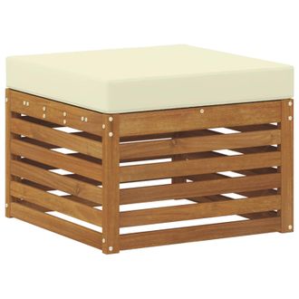 vidaXL Reposapi&eacute;s De Exterior Madera De Acacia S&oacute;lida Natural Vidaxl