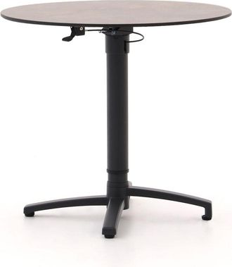 Bellagio la vita attrattiva Bellagio Canzo klaptafel &oslash;80 (h:73/109cm) verstelbaar