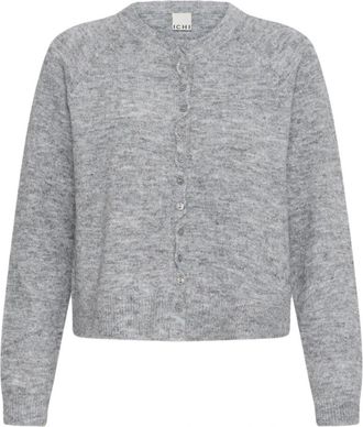 Ichi Maglieria - - Knitwear - Donna - Grigio - L