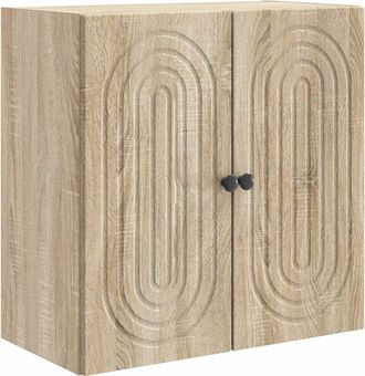 vidaXL Armario De Pared Roble Sonoma 59 X 31 X 60 Cm Vidaxl