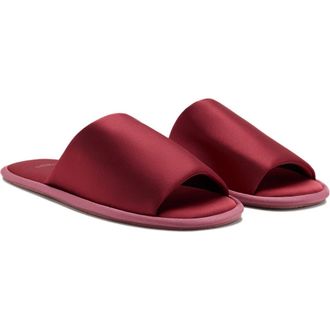 Mango Slide Slipper in Wine at Nordstrom, Size 6.5Us