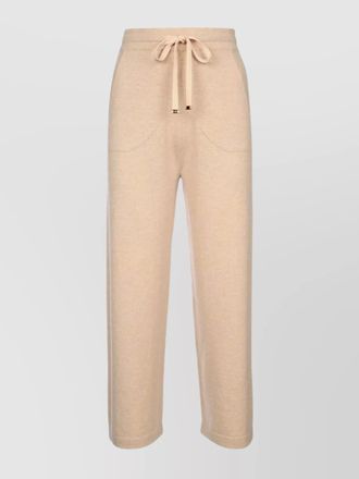 Elisabetta Franchi knit trousers side pockets