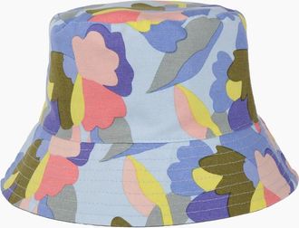 Regatta Womens Regatta Womens/Ladies Abstract Floral Reversible Bucket Hat - Green Milieu - Size: L-XL