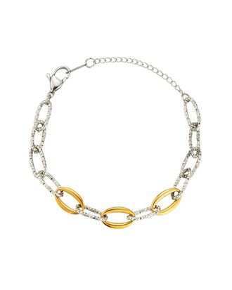 Glaze Jewelry Plated Stainless Steel Bracelet