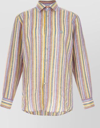 Etro striped linen shirt
