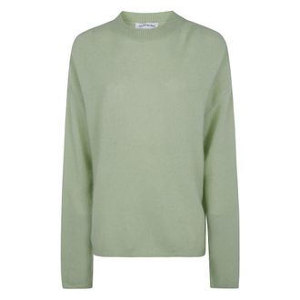 Frankie Shop Round-neck Knitwear - Knitwear - Mujer - Verde - XS