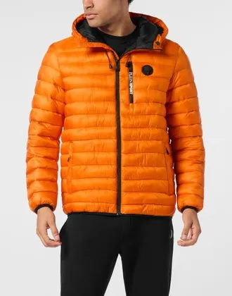 Plein Sport Light Jacket Bollo Tiger Men in Orange at Nordstrom, Size Xxx-Large Eu