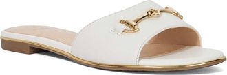 Dune London Ladies LEONIES Flat Leather Slip-On Mule Size UK 5 Casual Sandals