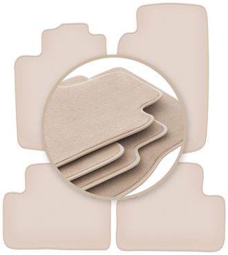 OEM Alfombrillas Beige Premium Para: Opel Vectra B Hatchback, Sedan, Station Wagon, Liftback 1996-2001