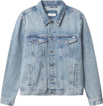 Gabba Denim Blauw Modern Jack - Heren - Spijkerjassen - Blauw - S - Denim - Jassen